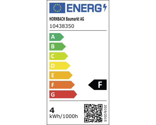 FLAIR LED druppellamp G45 amber E14/4W(33W) 380 lm 2000 K warm wit