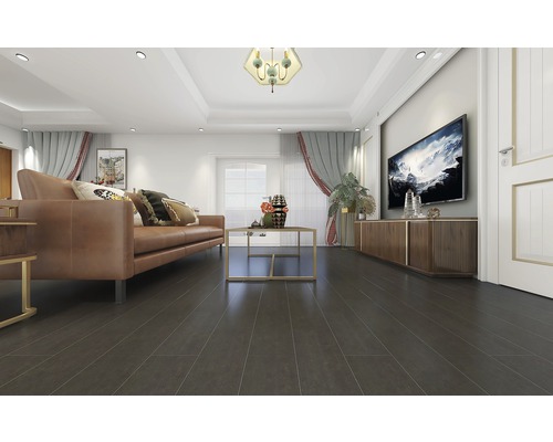 Vinyltegel Gabon Nauru donkergrijs zelfklevend 30,48x60,96 cm