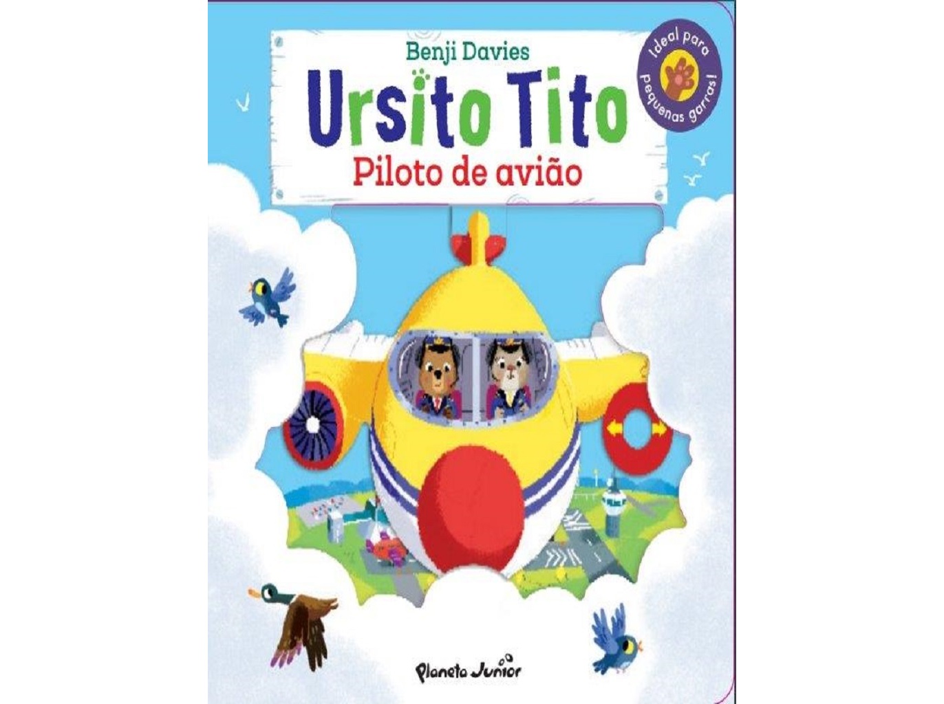 LIVRO URSITO TITO - PILOTO DE AVIÃO DE BENJI DAVIES