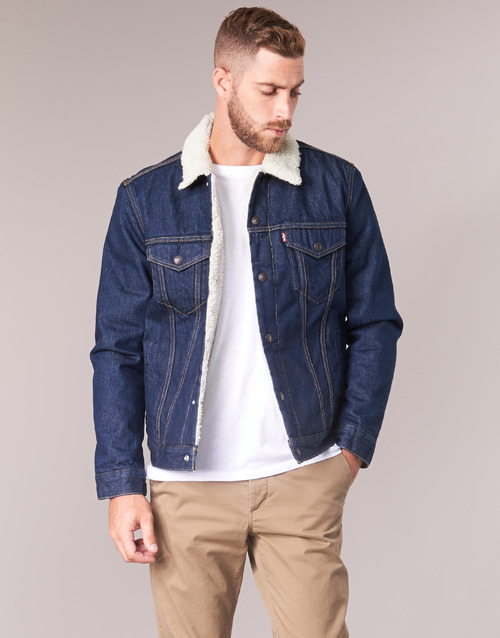Levi's - TYPE 3 SHERPA TRUCKER Marino