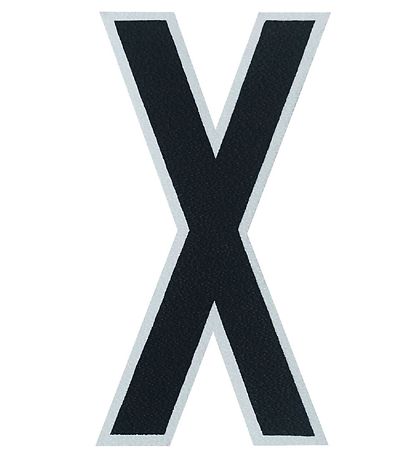 Design Letters Klisterm?rke - Mobil  - X - 5cm - Blåck