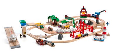 BRIO World 33766 World Deluxe Togbanesett