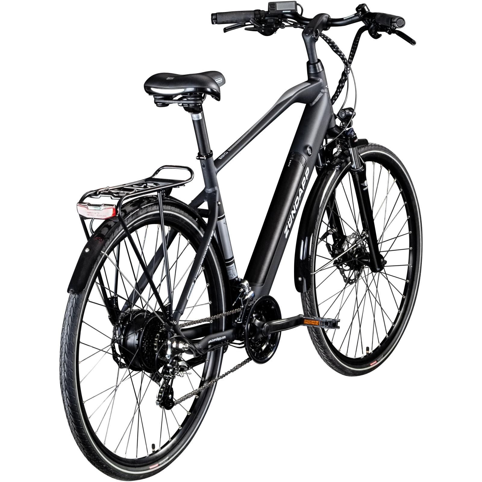 Zündapp Elektro Herren-Trekkingrad Z810 - schwarz - 52 cm