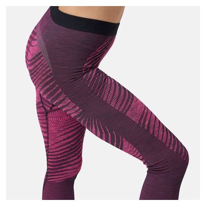 Collant Long Femme Odlo Blackcomb Eco Rose