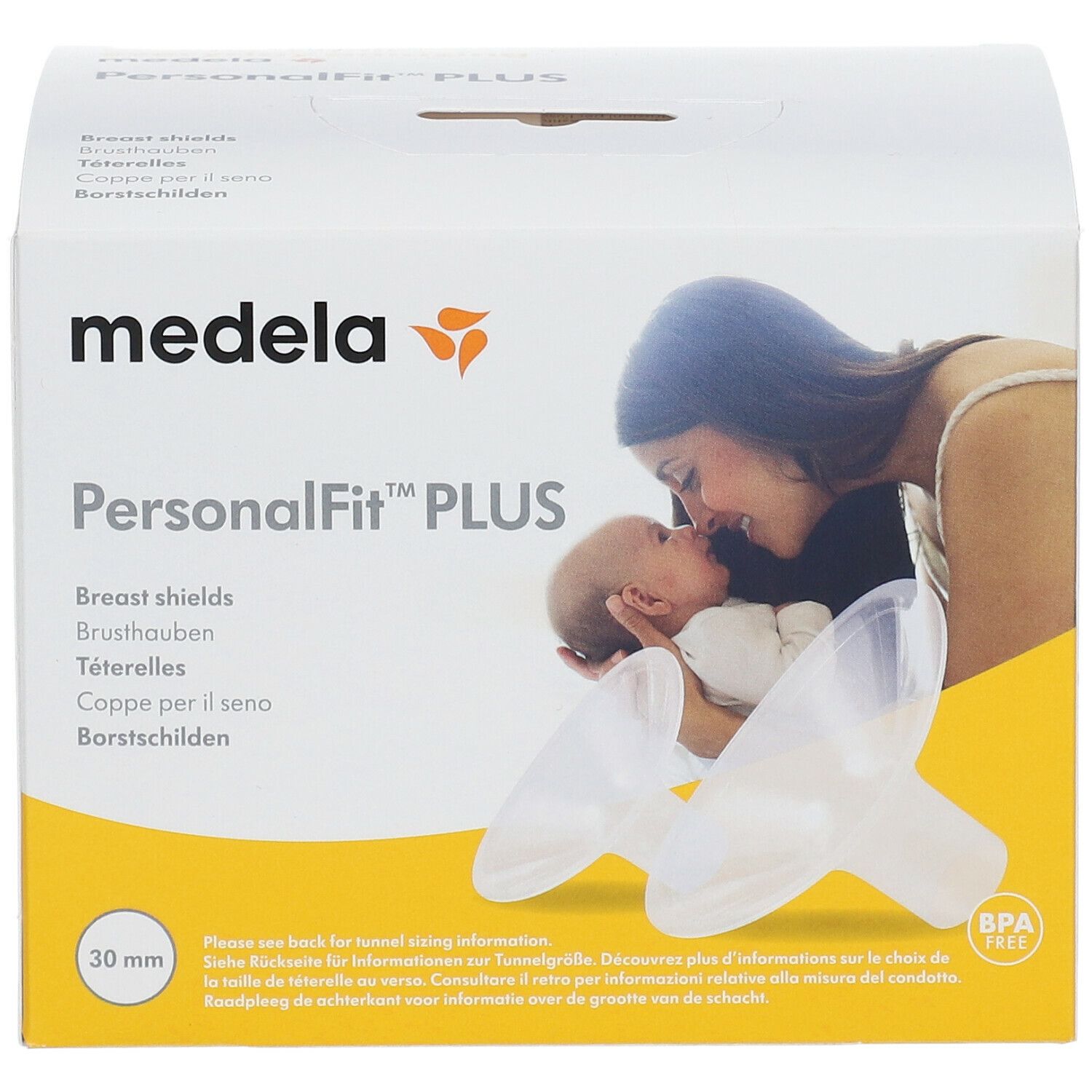 medela PersonalFit™  PLUS Brusthaube 2 St., Gr. XL 30 mm