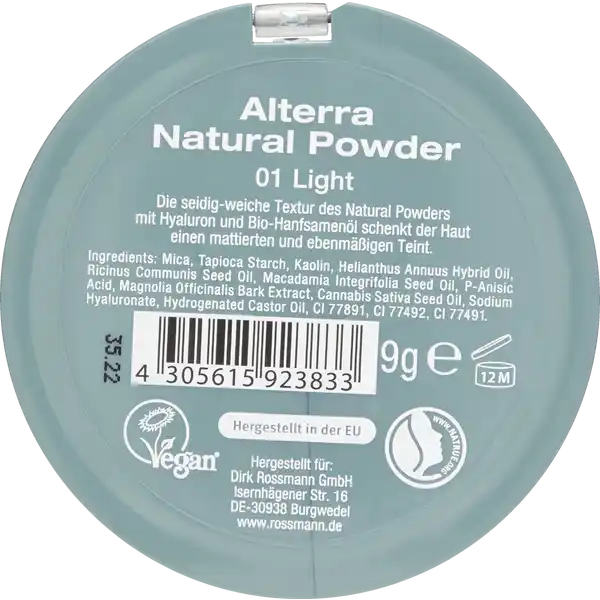Hyaluron Puder 01 Light
