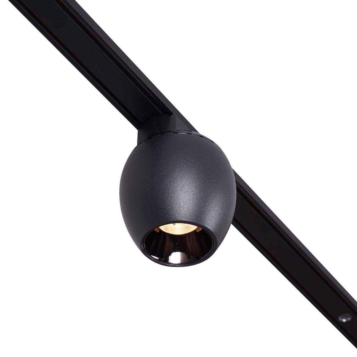 Modern railsysteem met 12 spots zwart 1-fase - Magnetic Zagaye
