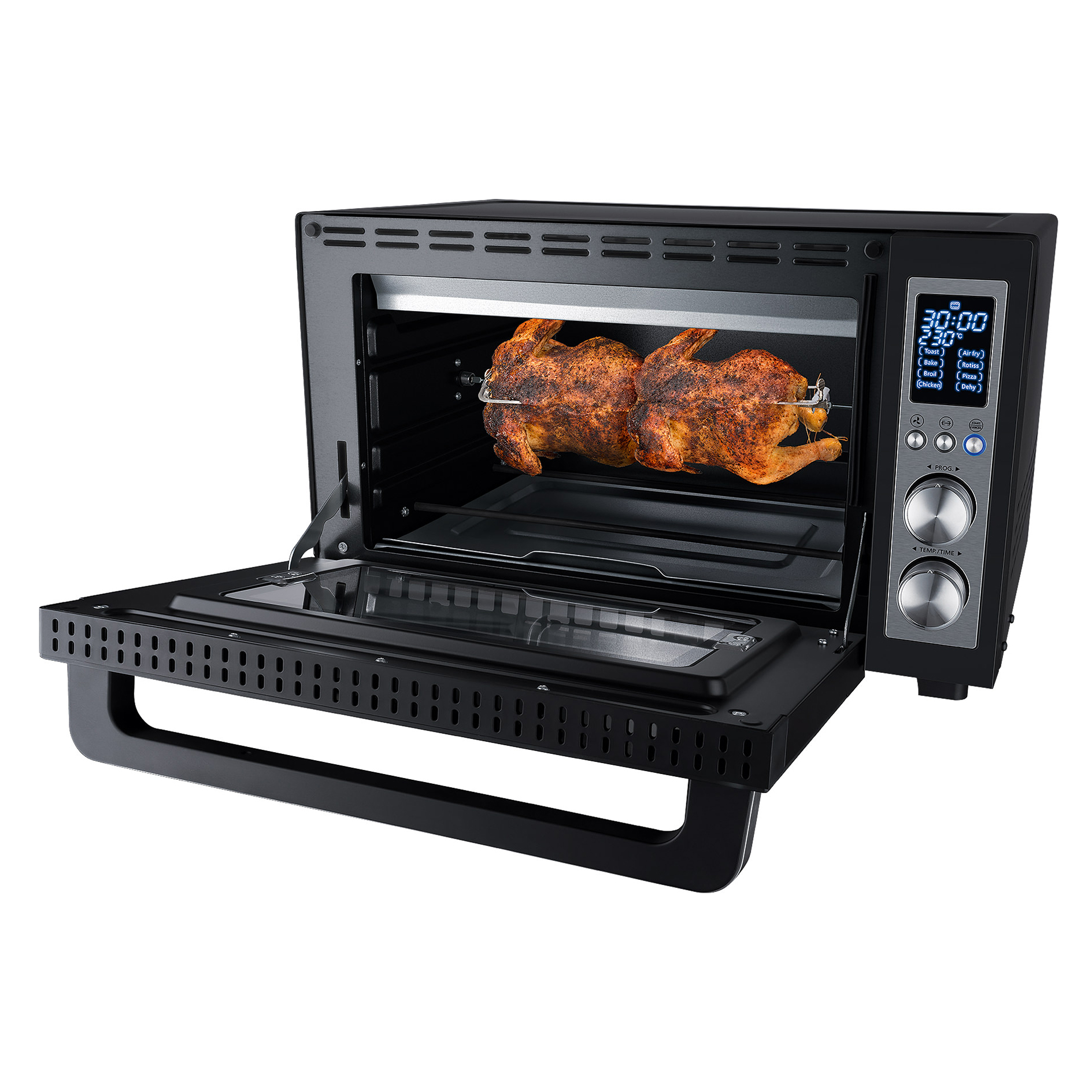 STEBA Digitaler Air Fry Grillbackofen KB E300 - schwarz - 1500 Watt