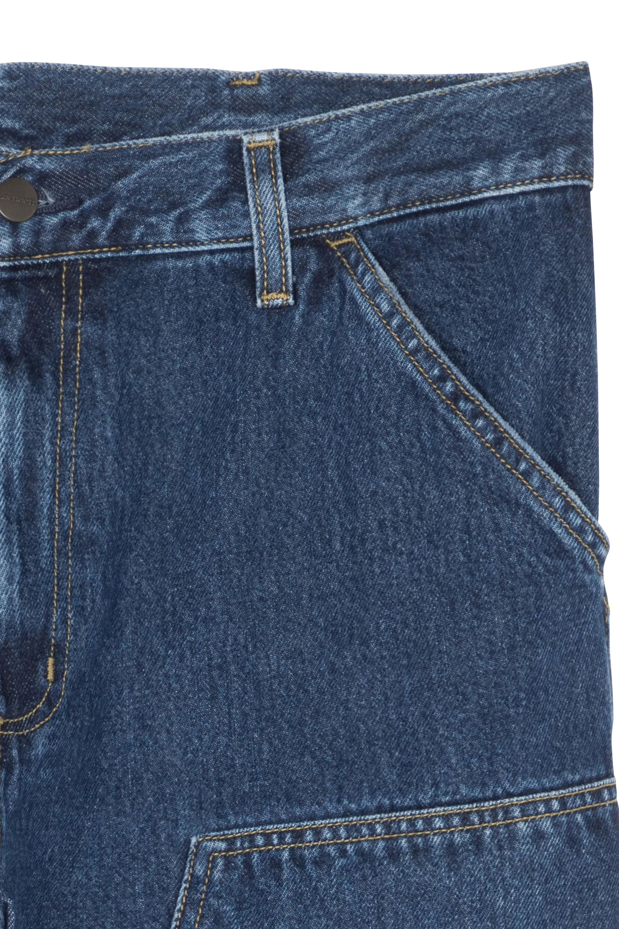 CARHARTT WIP Jean Double Knee Pant Bleu