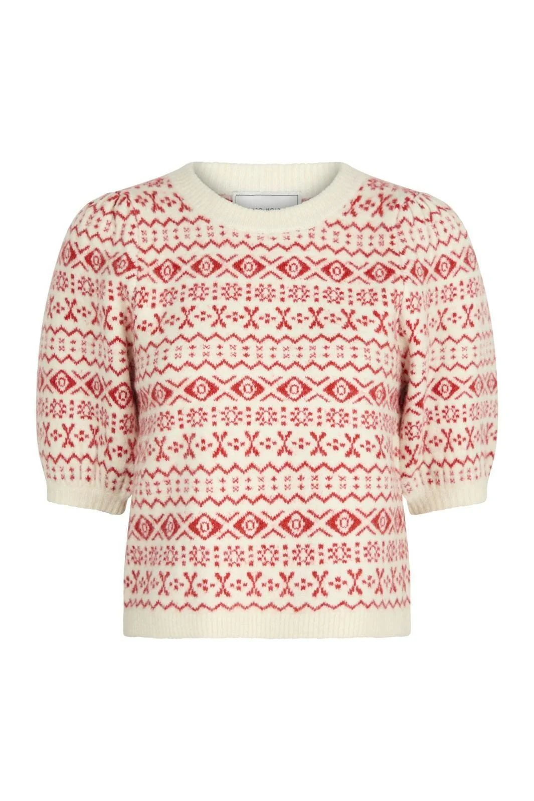 Neo Noir Abi Vintage Knit Blouse