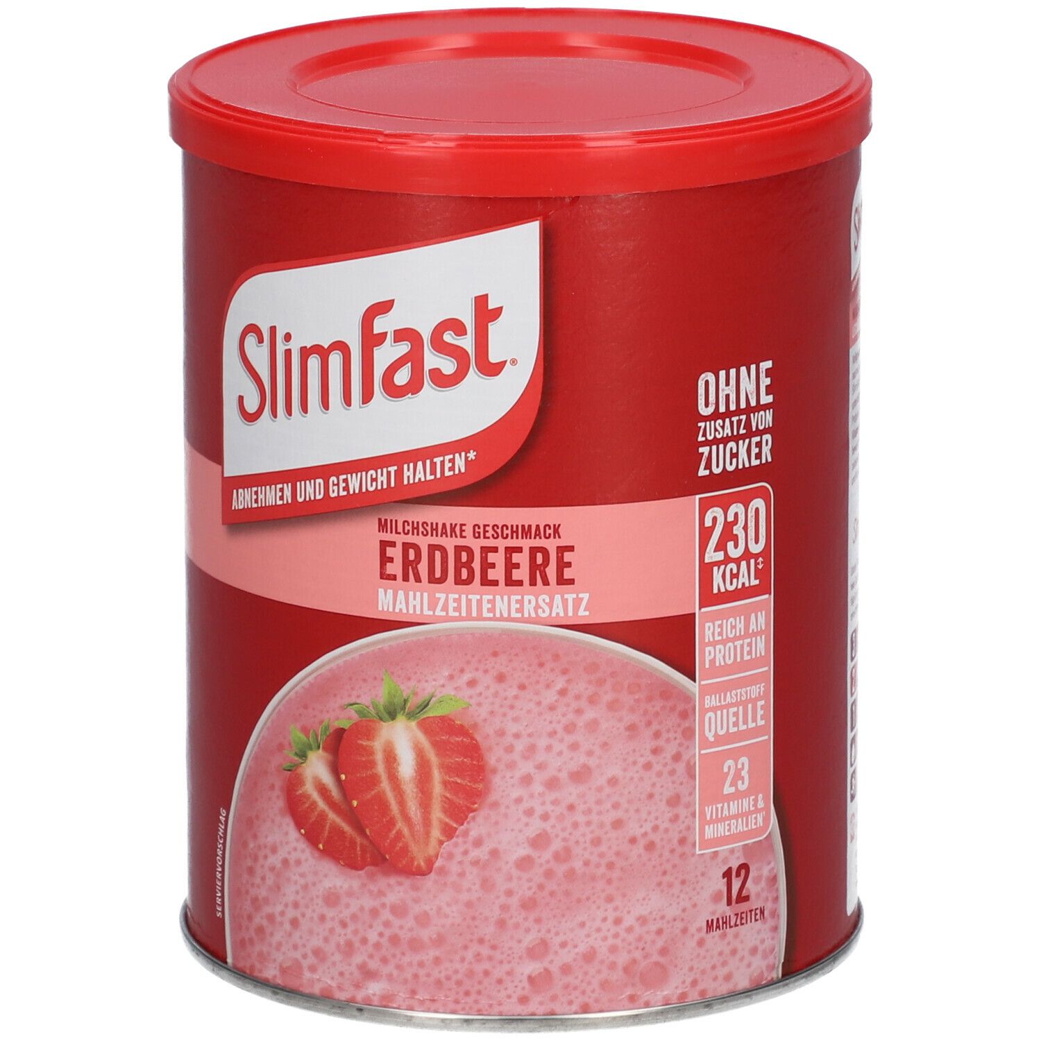 Slim Fast Milchshake-Pulver Erdbeere
