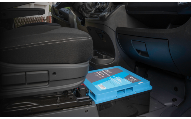 Berger LiFePO4 Lithium Untersitz Batterie Pro 300 Ah 12V mit Bluetooth & Heizung