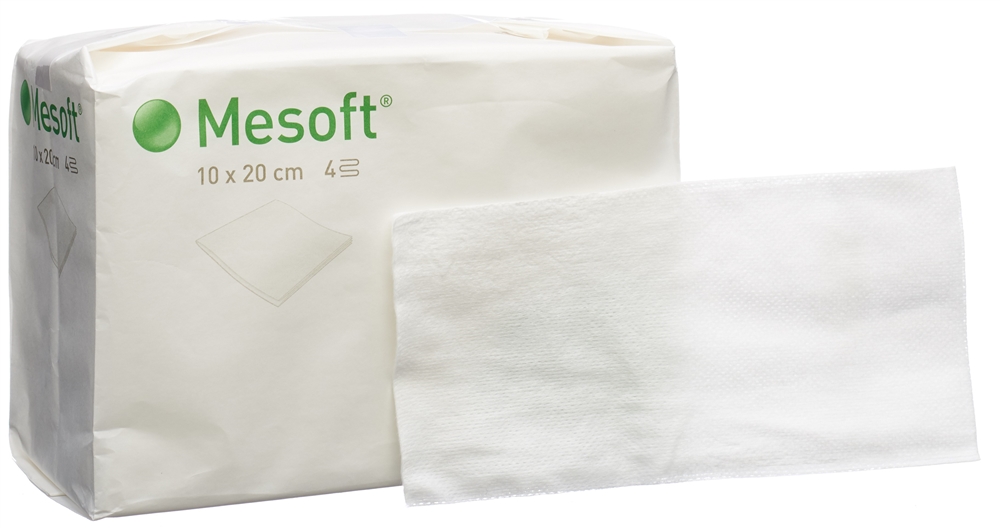 MESOFT Kompressen 10x20cm unsteril 100 Stk