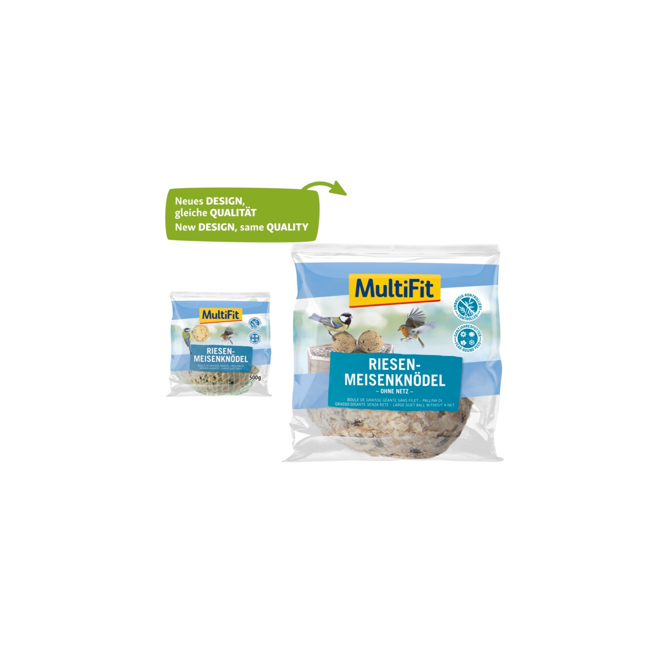 MultiFit Riesenmeisenknödel XXL 500g