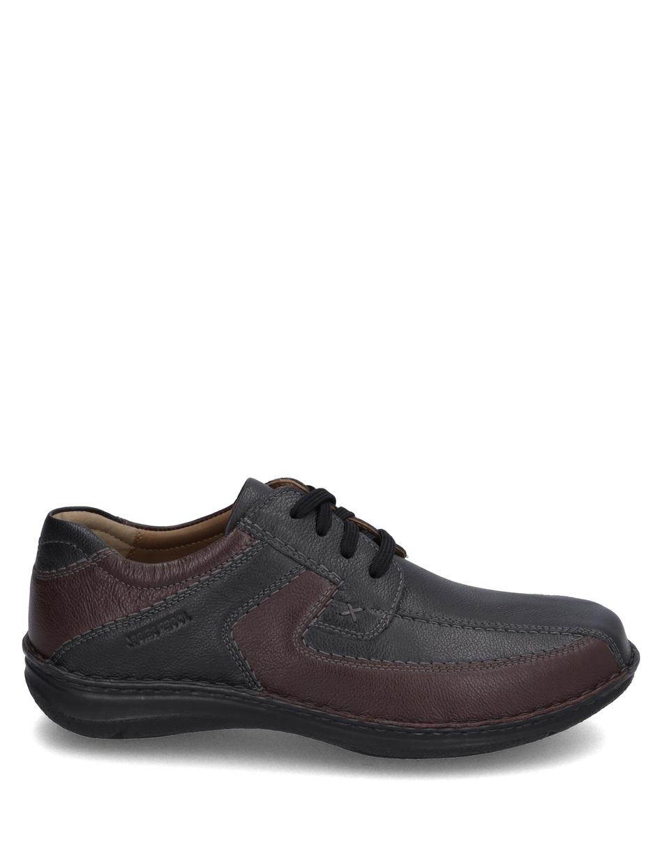 Halbschuh Anvers 08, schwarz-kombi
