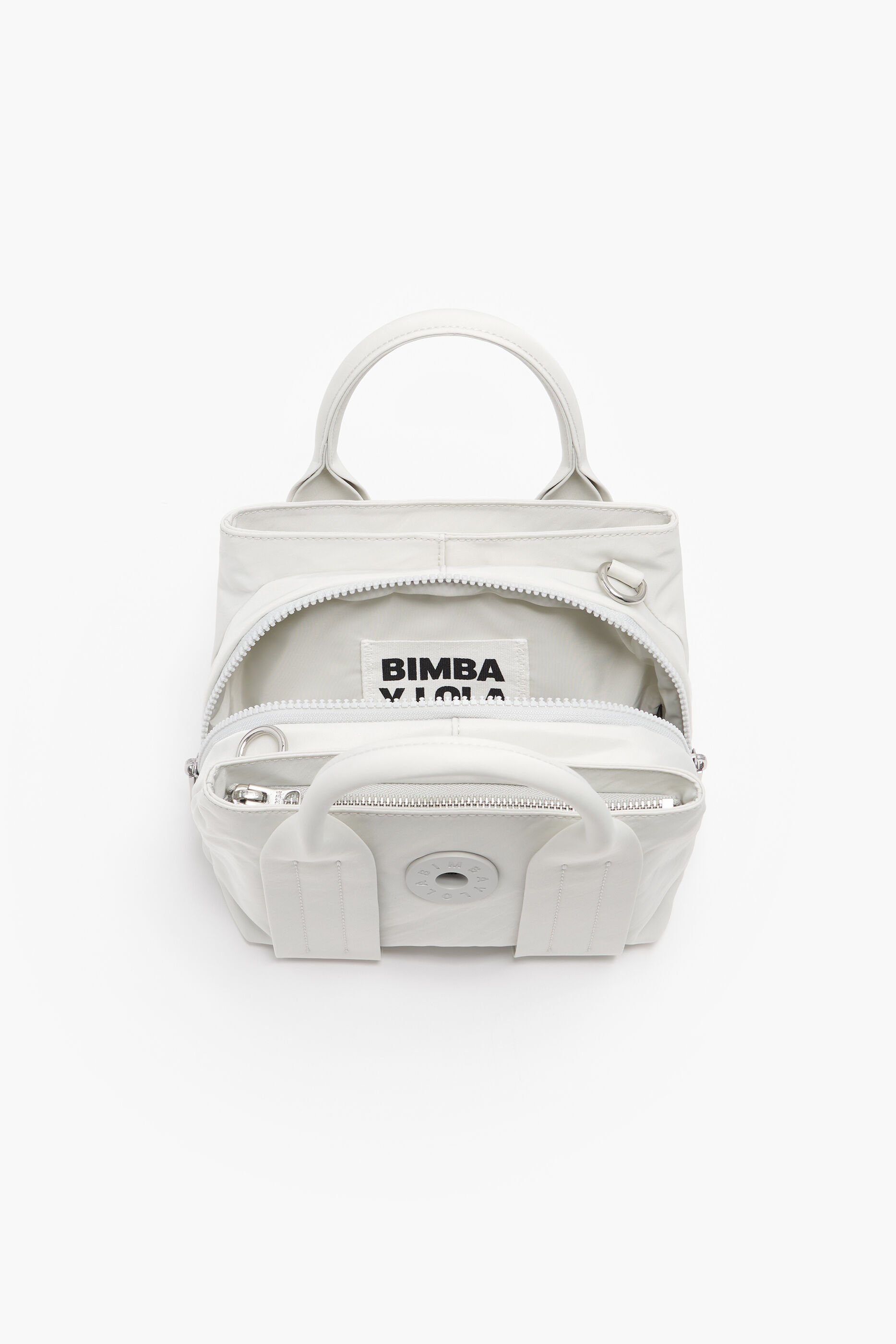 Bolsa de nylon tamanho XS cinza
