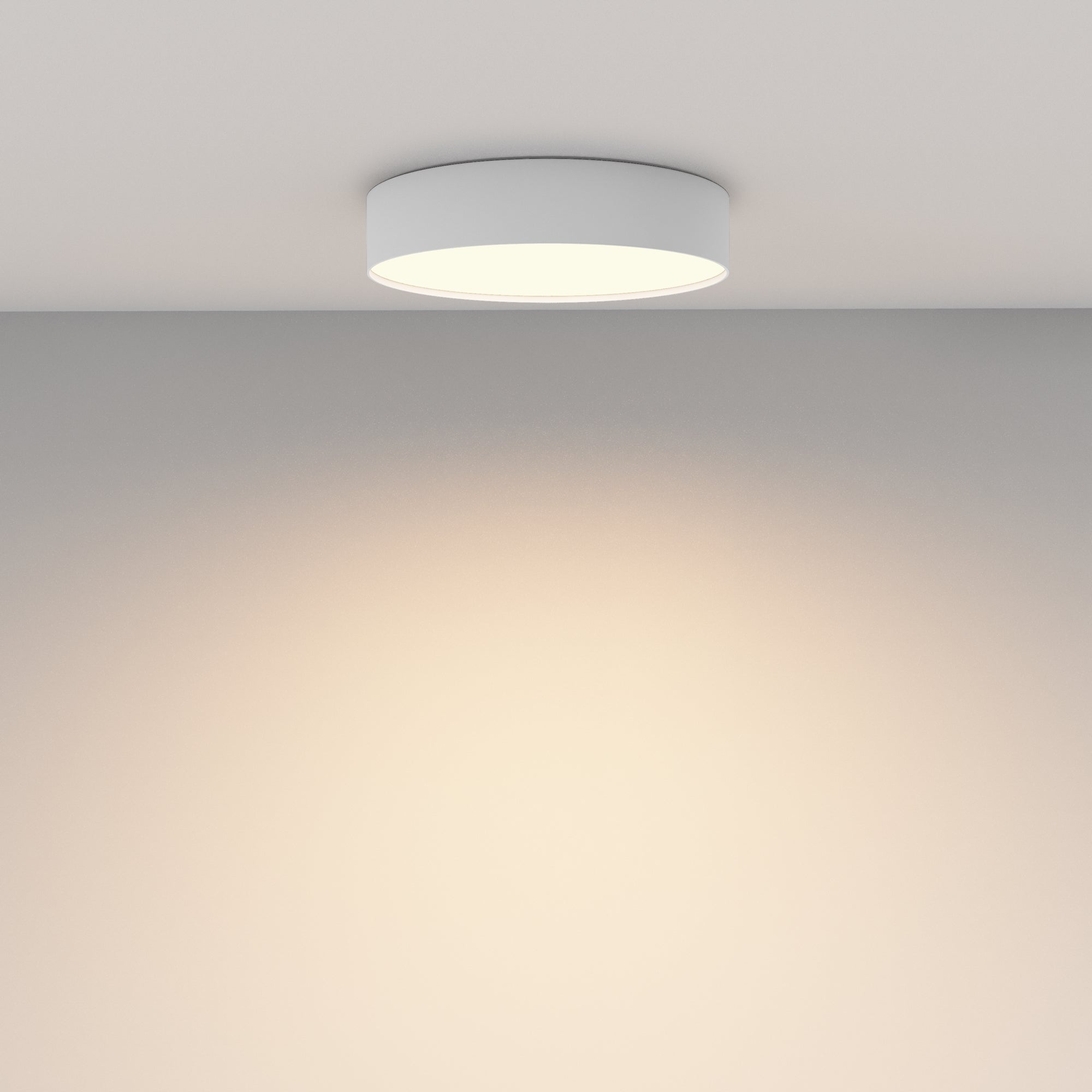 Maytoni - Plafondlamp Zon - Wit - 30x30x6 cm