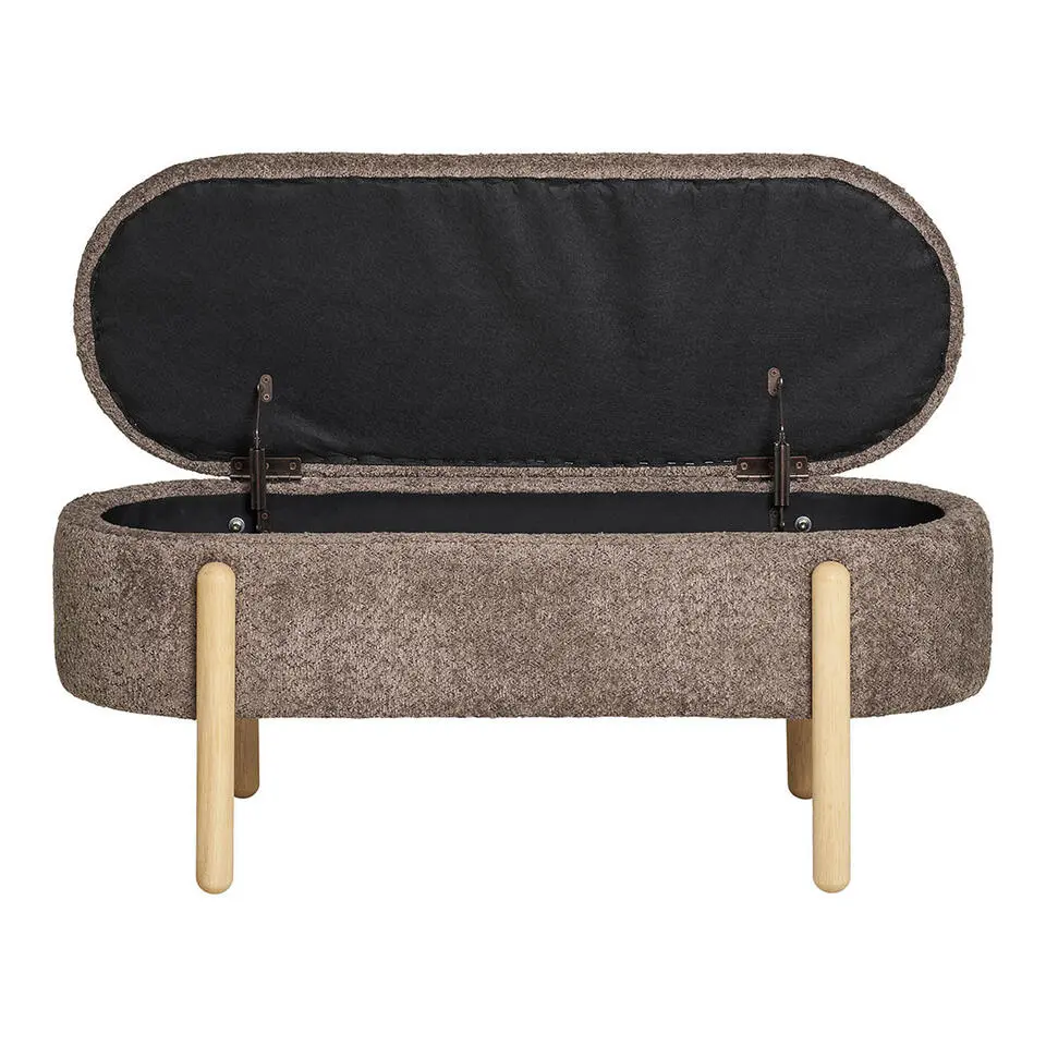 Hioshop Branca bank Met opberging bruin