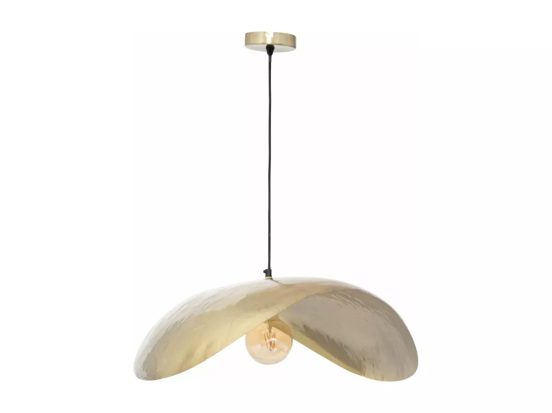 Luminaire Suspension en Métal Doré D 80 cm