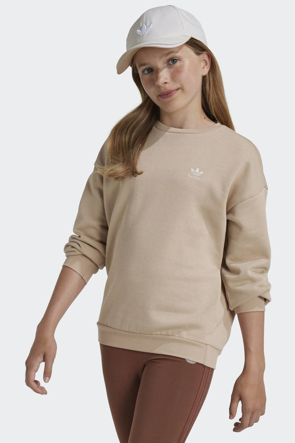 adidas sweater Boyfriend beige