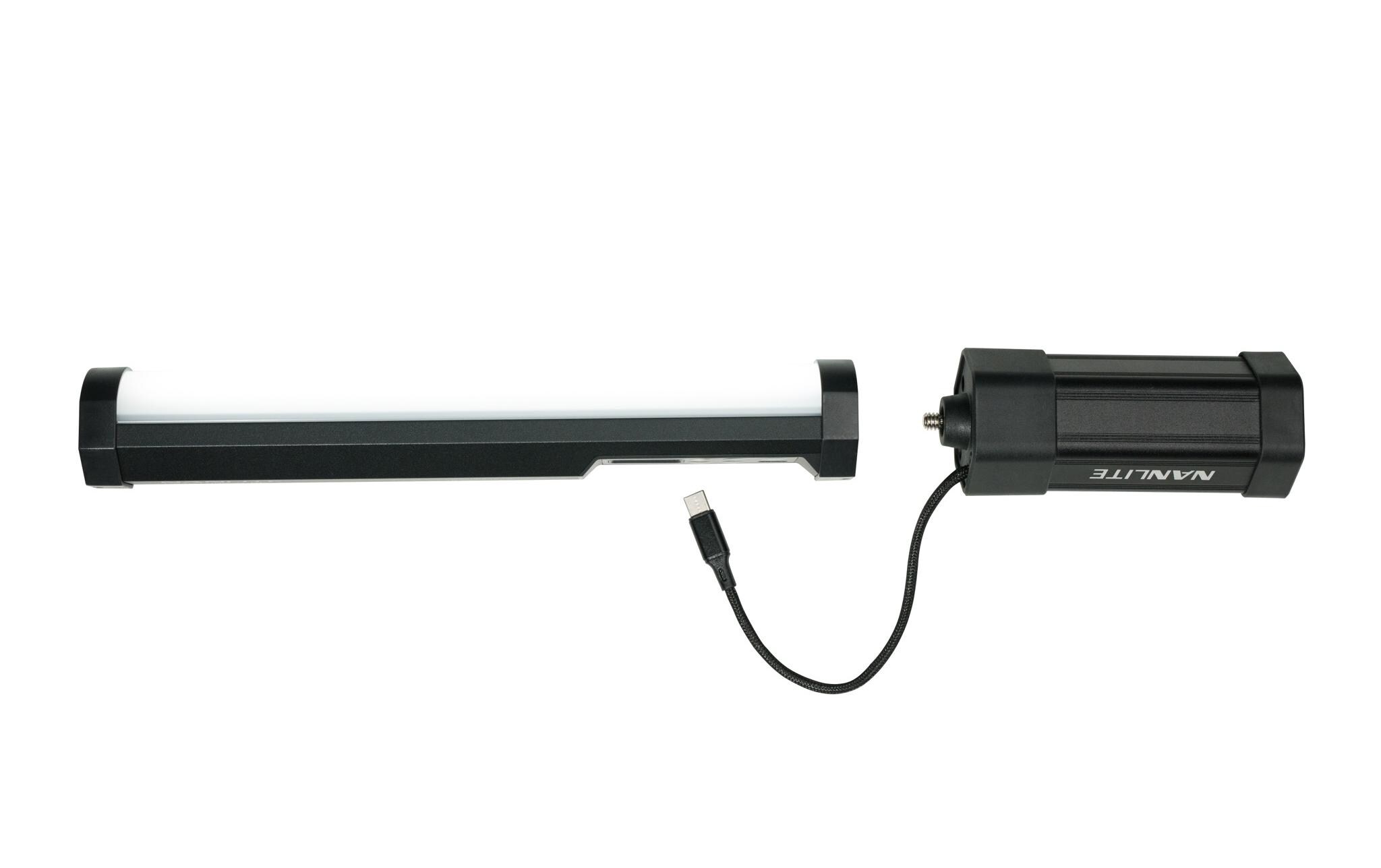 Batteriegriff BT-BG-F550NP-F Batteriegriff mit USB-C Kabel für PavoTube II 6C und LitoLite 5C
