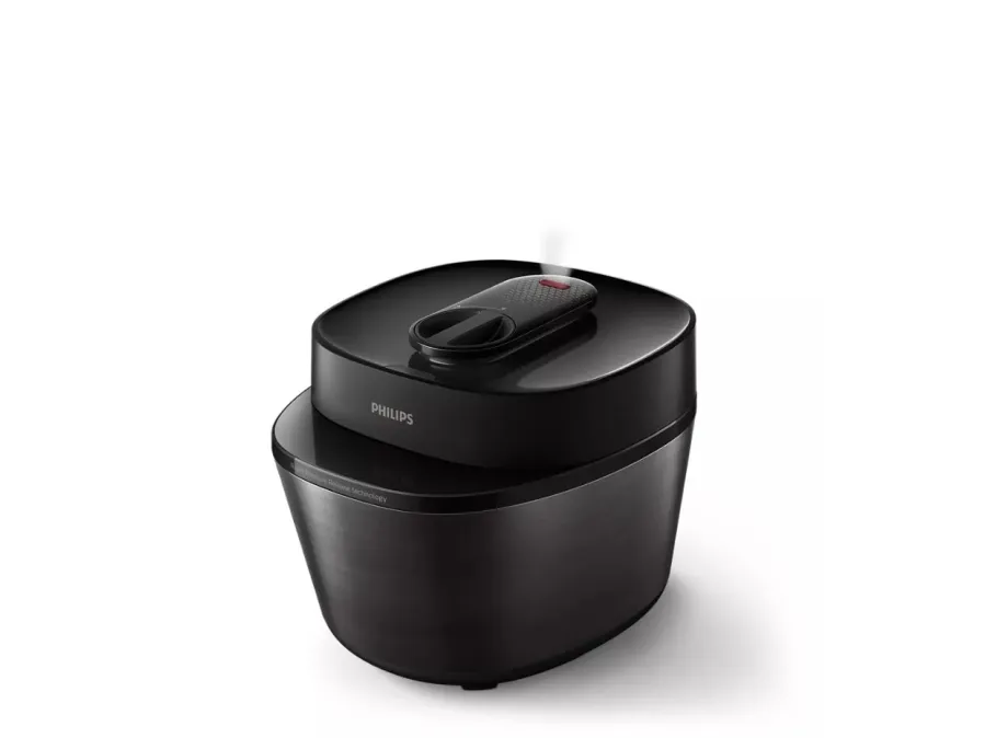 Philips HD2151 All-in-One - Multifunktionelt kogeapparat - 5 liter - 1 kW - sort