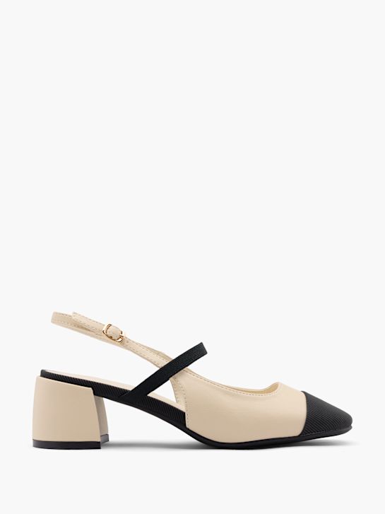 Catwalk Slingpumps beige