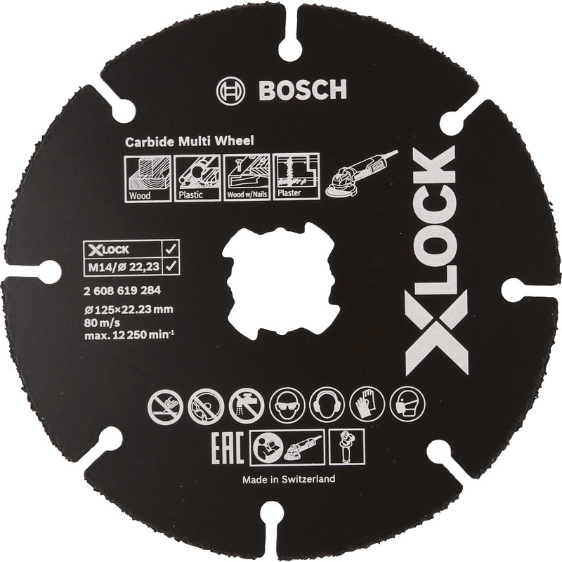 Bosch Multiwheel XLock 125mm