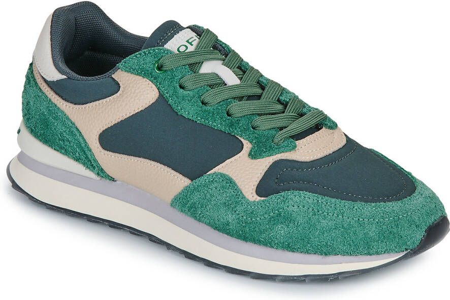 HOFF City suède sneakers groen beige