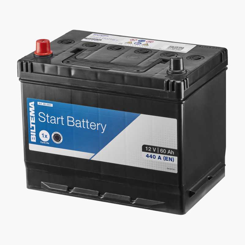 Startbatteri SMF, 12 V, 60 Ah