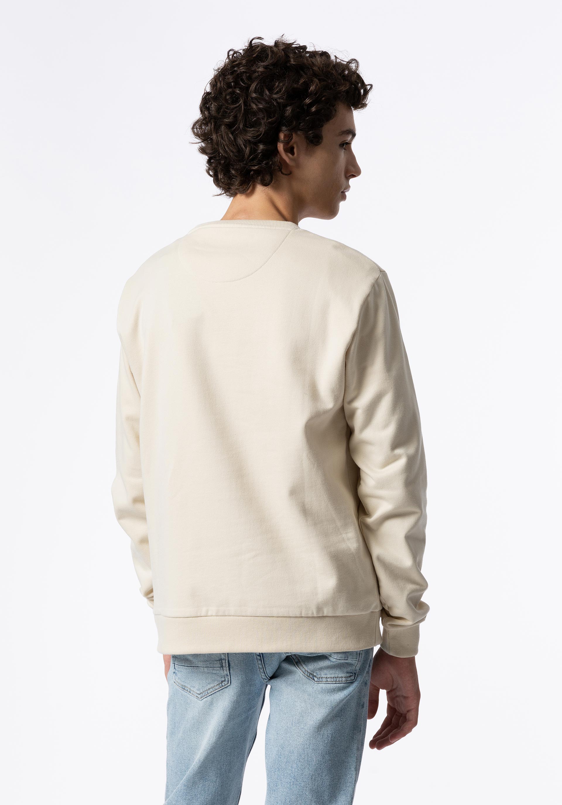 Sweatshirt com Estampado Frontal