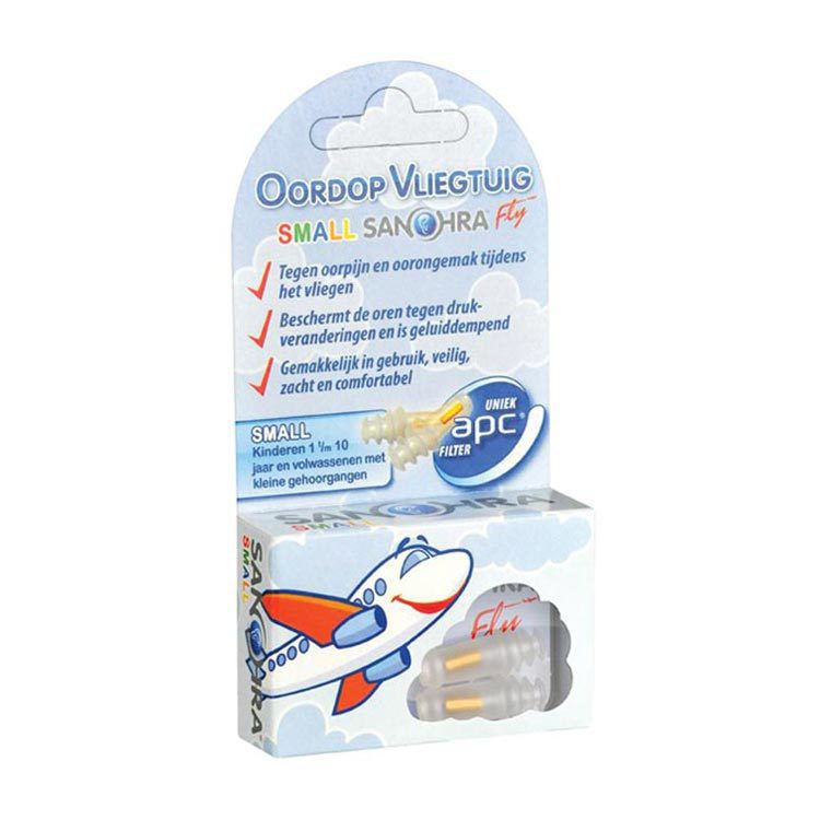 Sanohra Oordopjes vliegtuig kind 1pr