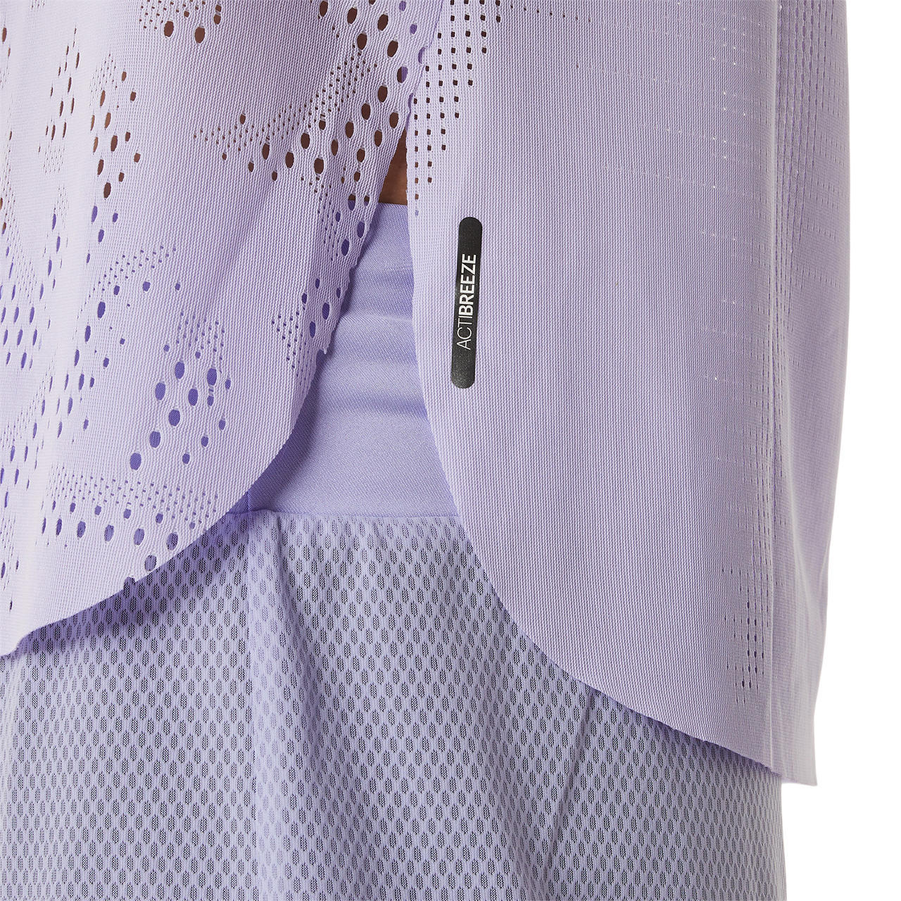 ASICS Ventilate Actibreeze Hardloopshirt Korte Mouwen Paars Dames