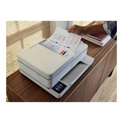 HP ENVY 6530e All-in-One - Imprimante jet d'encre multifonction couleur A4 - Wi-Fi(ac), USB 2.0 - blanc