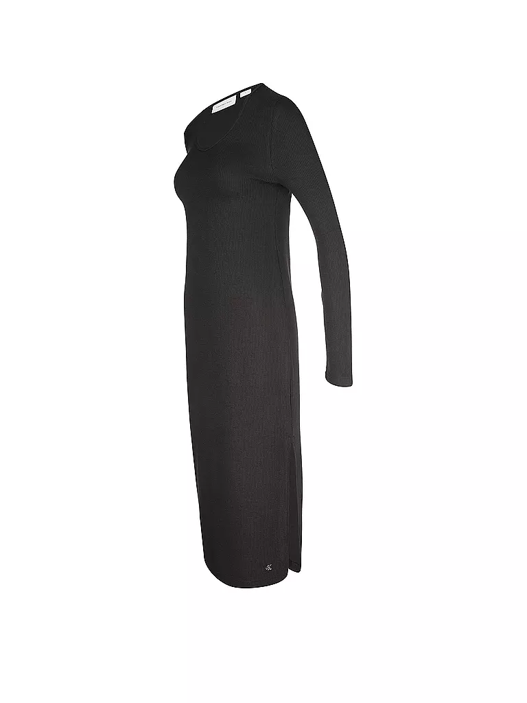CALVIN KLEIN JEANS Maxikleid schwarz
