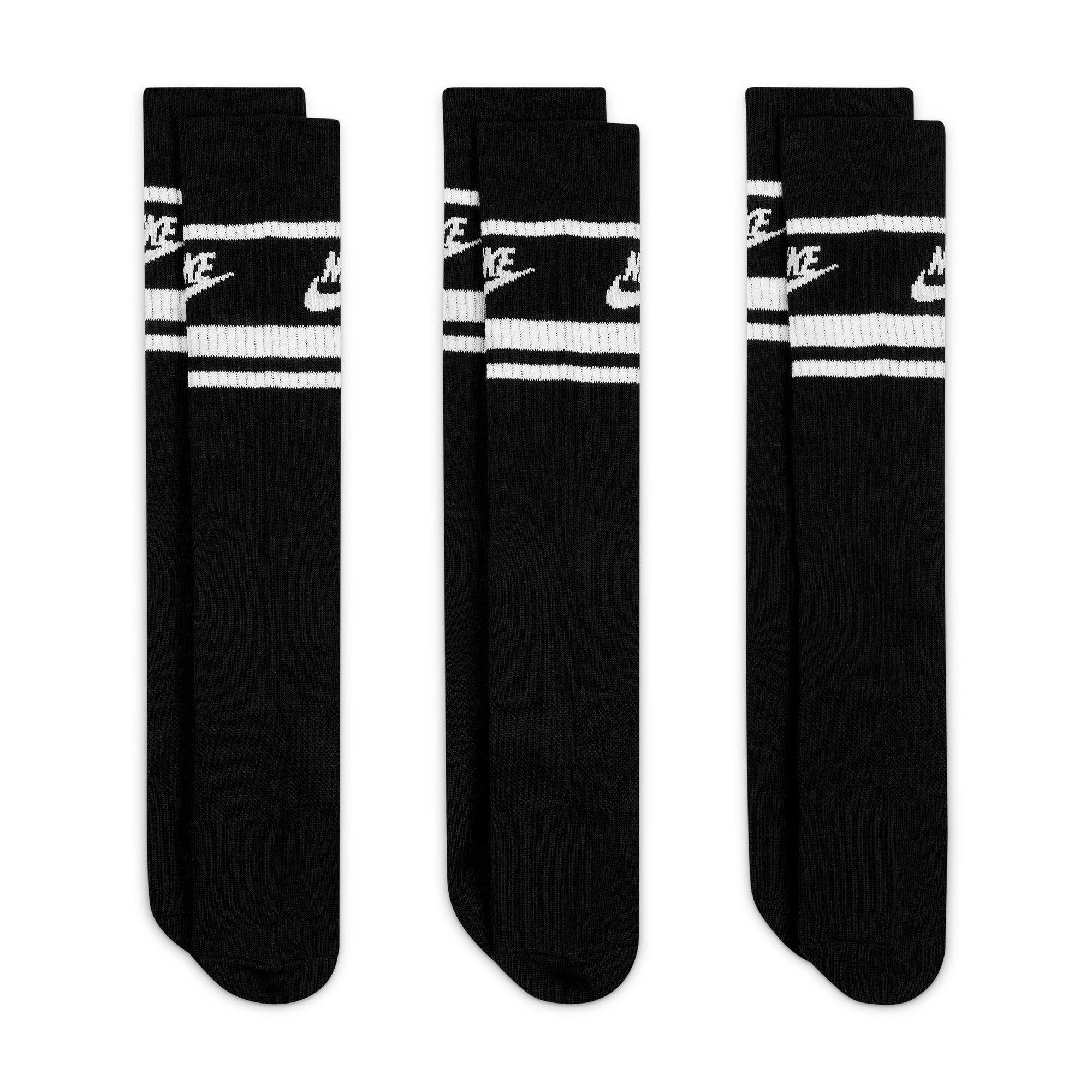 Nike Sportswear Dri FIT Everyday Essential Crew Socks (3 Pairs)