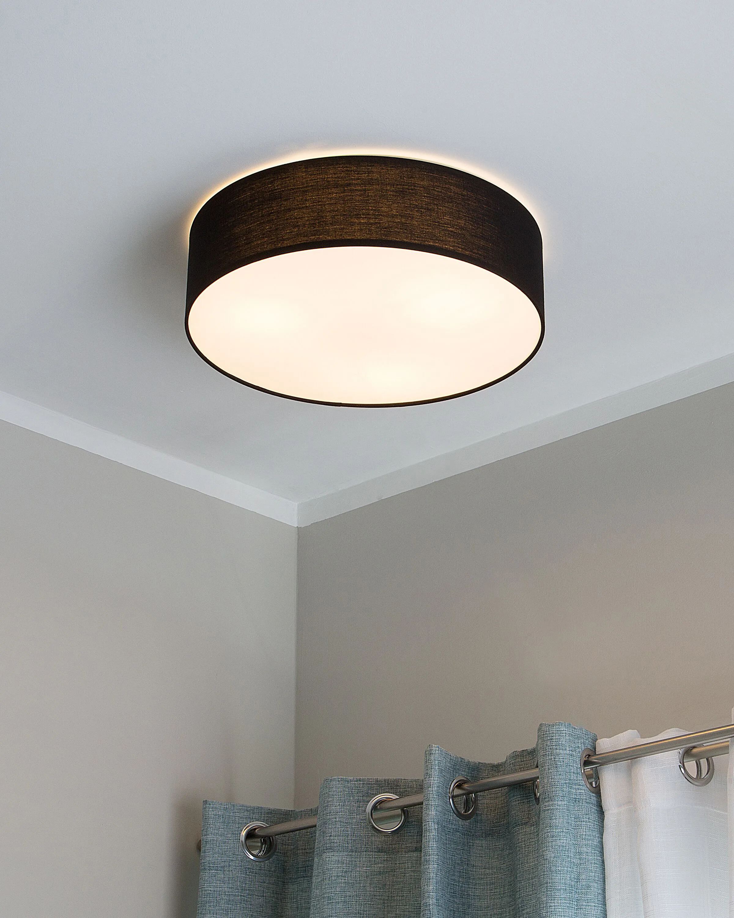 Plafondlamp RENA Zwart