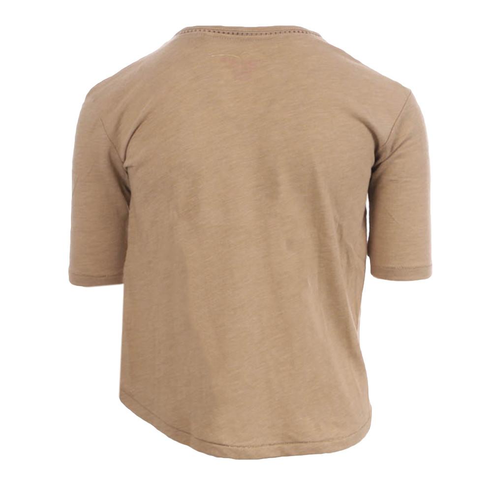 Teddy Smith T-shirt Manches 3/4 Beige Fille Teddy Smith Typsy