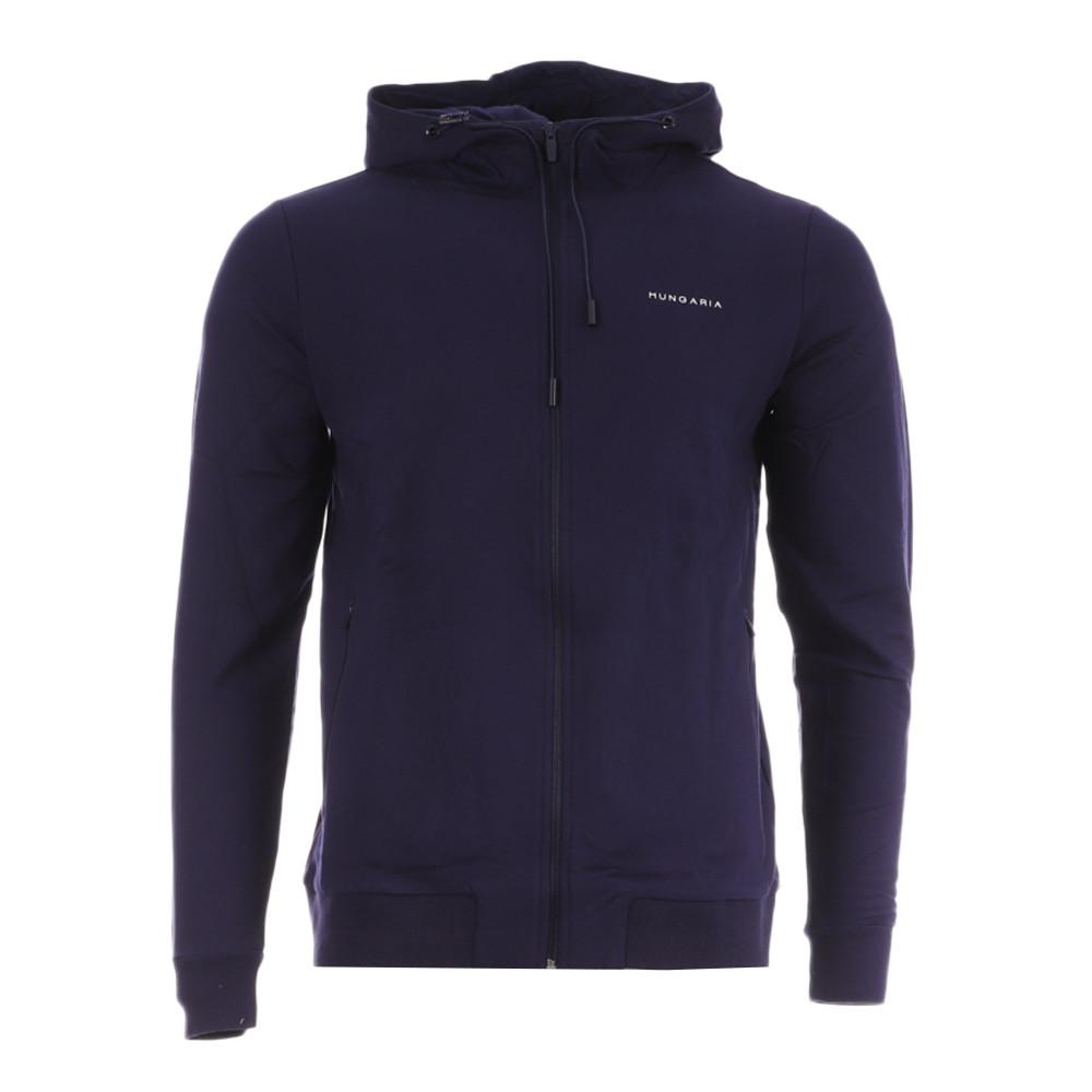 Hungaria Sweat Zippé Marine Homme Hungaria Ebeko