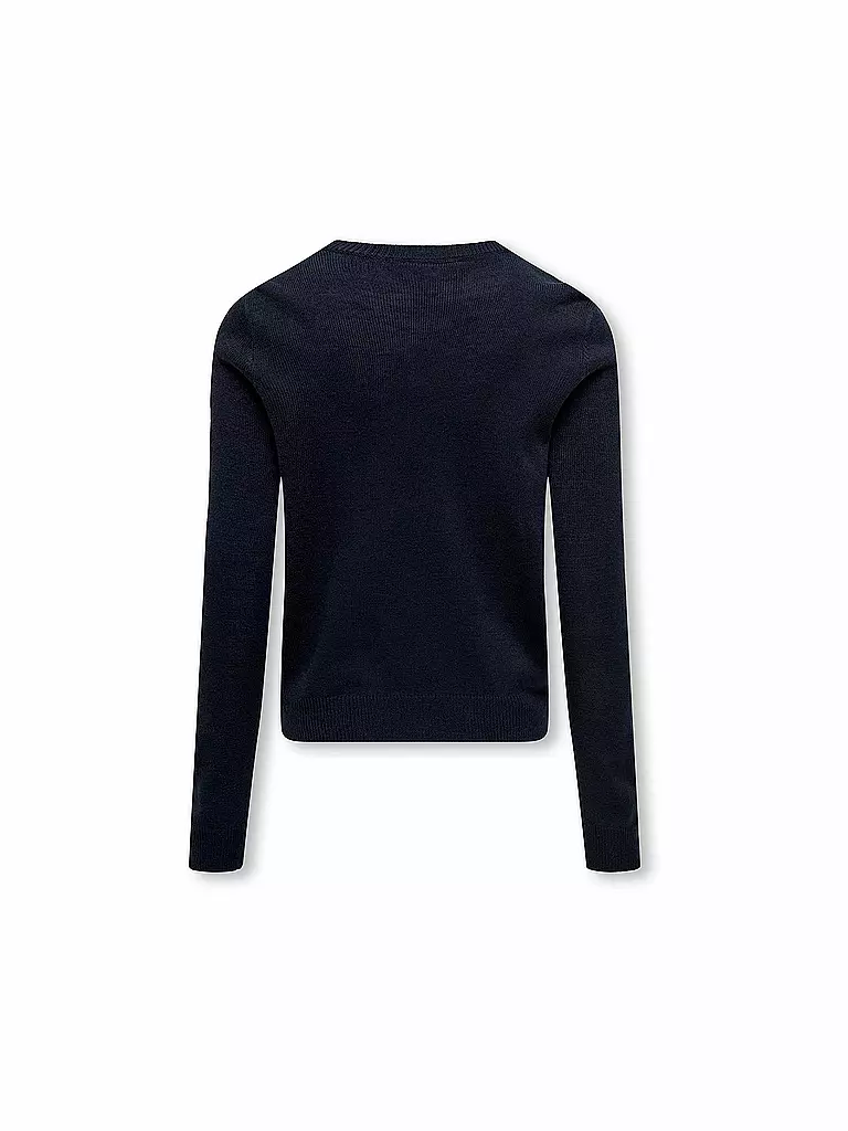 ONLY Mädchen Langarmshirt KOGXMAS dunkelblau