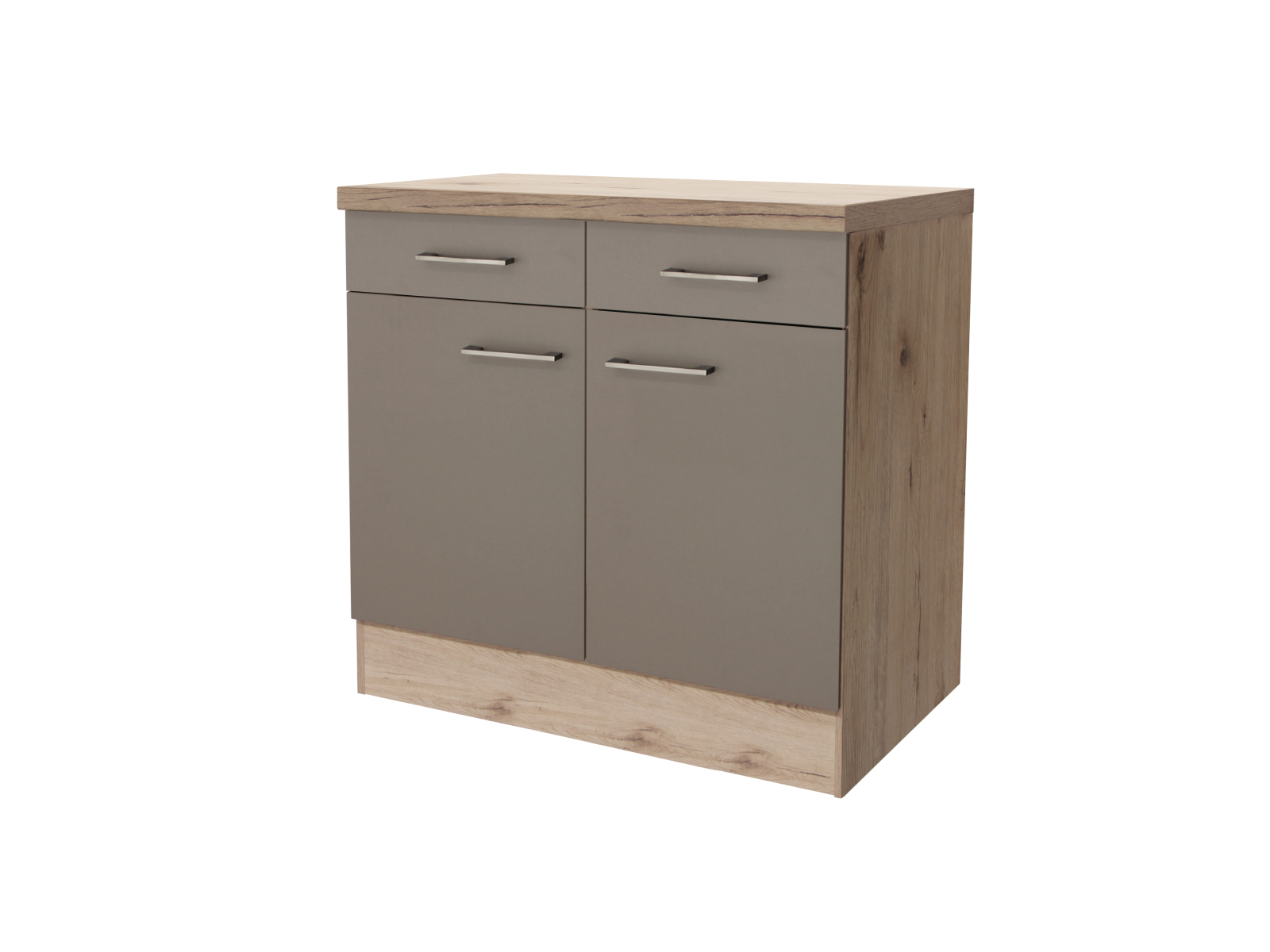 Anrichte RIVA - Quarz-Cubanit-San Remo - 80 cm