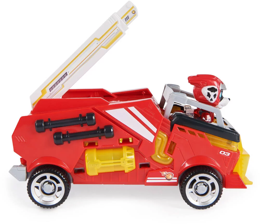PAT'PATROUILLE - VEHICULE + FIGURINE MARCUS LA SUPER PATROUILLE - LE FILM