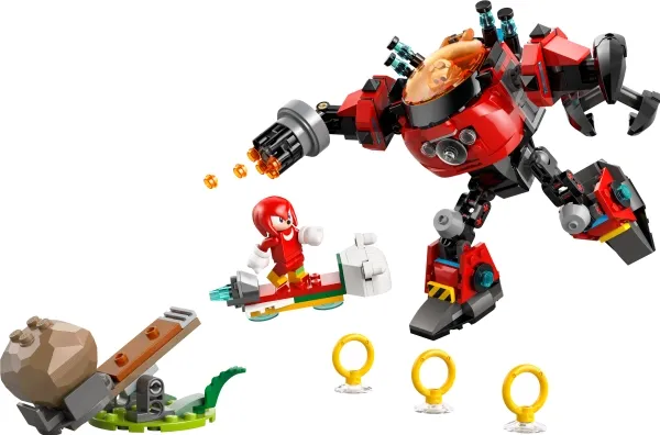 LEGO Sonic 77005 Knuckles mod dr. Eggmans Egg Crusher-mech