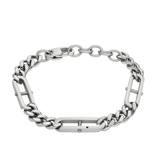 Fossil Herrearmbånd, Sølv