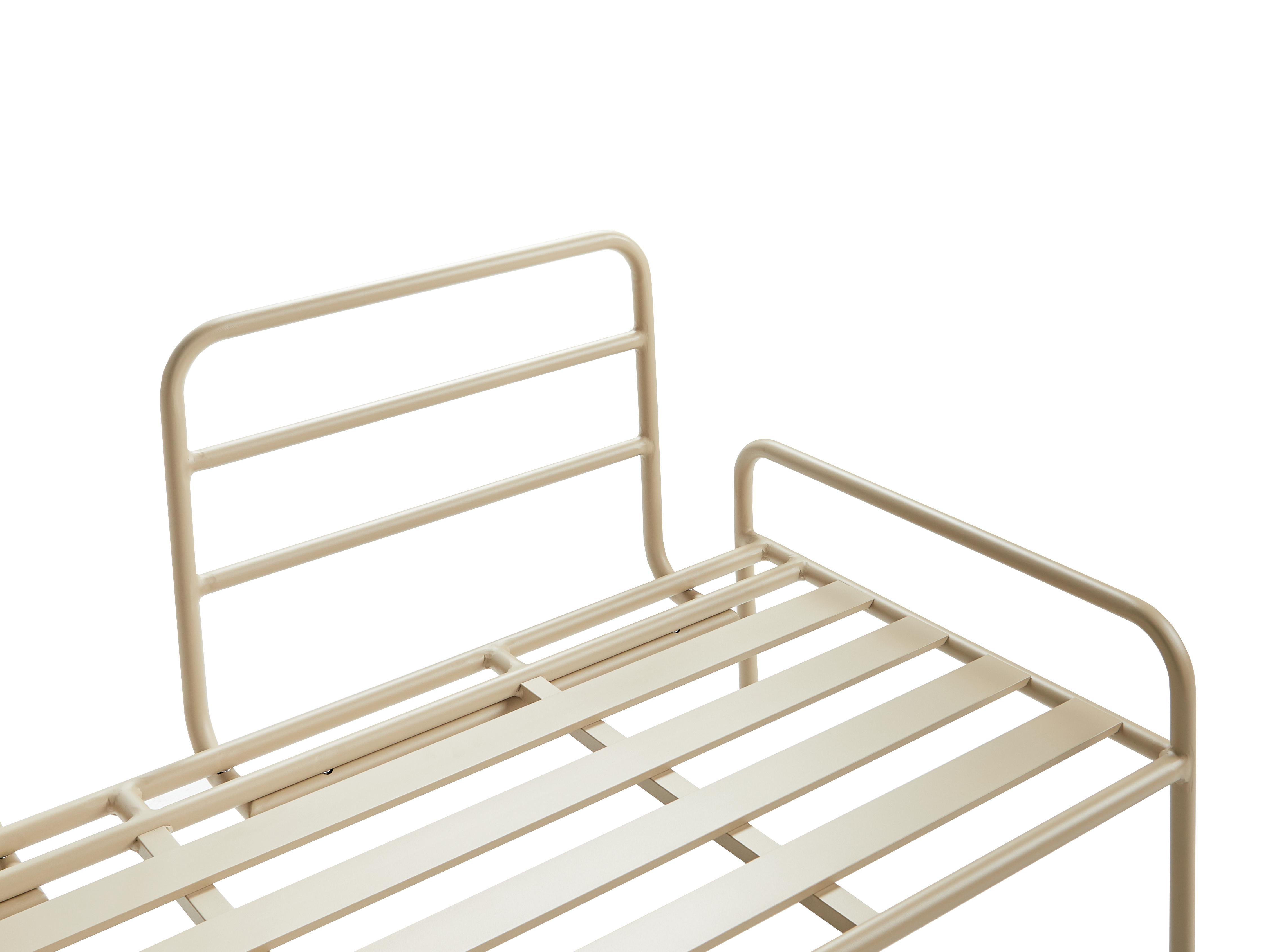 Tuin loungebank 2-zits SOLOFRA Metaal Beige