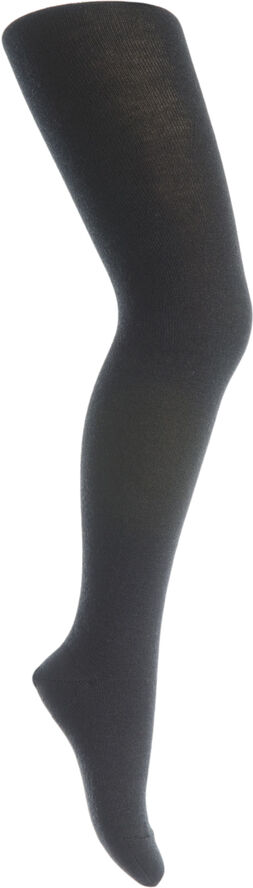 mpWoman TIGHTS WOOL/COTTON PLAIN Sort