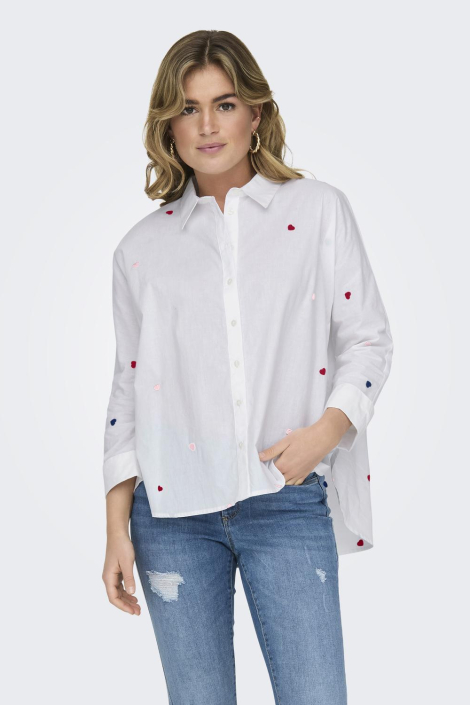Only witte dames blouse