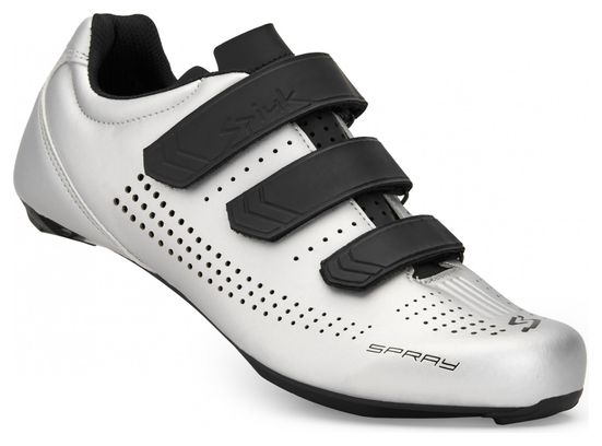 Chaussures de Route Spiuk Spray Road Argent / Noir