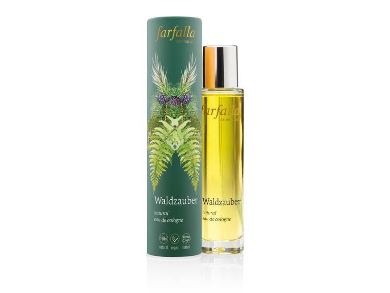 Farfalla Eau de Cologne Waldzauber 50 ml Natürlich erfrischender Duft