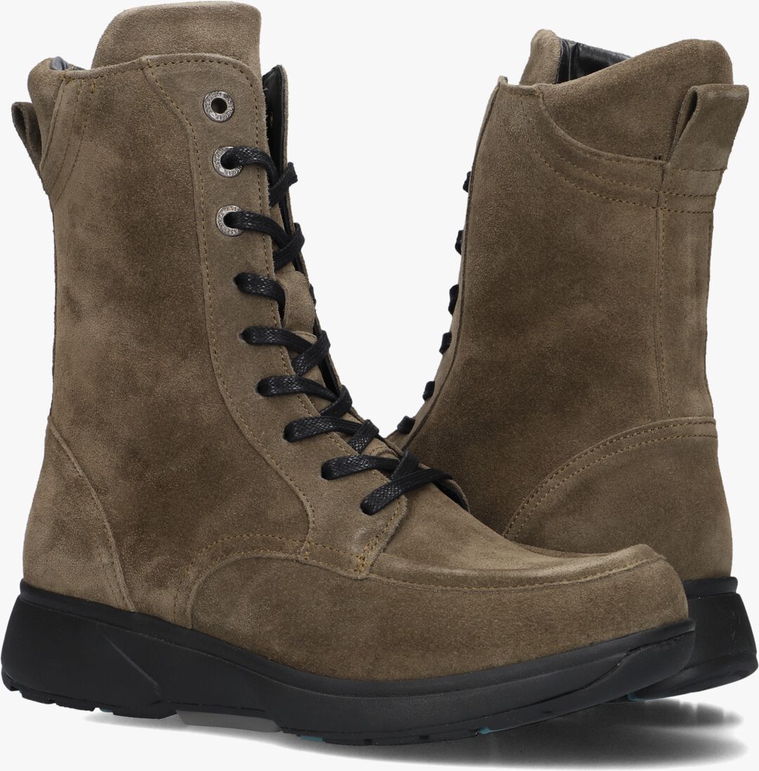 groene xsensible hoge sneakers emilia